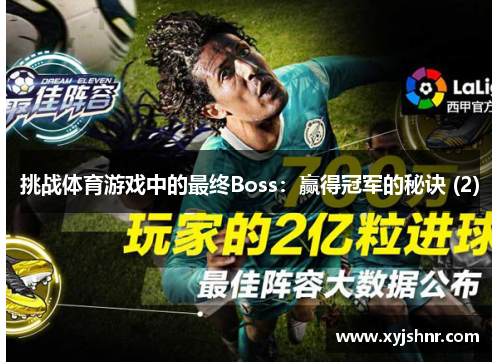 挑战体育游戏中的最终Boss：赢得冠军的秘诀 (2)